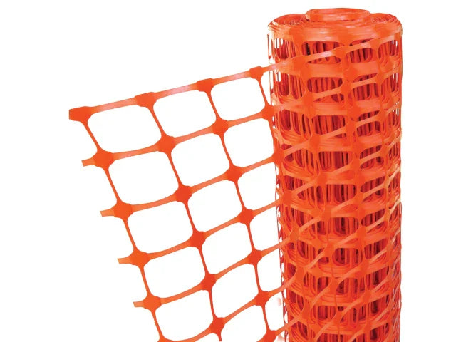 Bright Orange Barrier Fencing – Temporary Safety Fence
