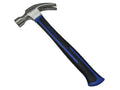 Faithfull 454g (16oz) Claw Hammer with Fibreglass Handle – Durable & Lightweight