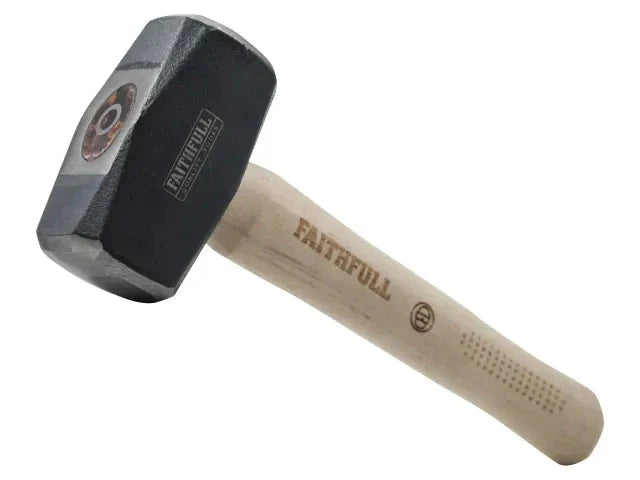 Faithfull Club Hammer FSC Hickory 1.81kg (4 lb) – Durable Heavy-Duty Tool