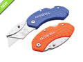 Faithfull XMS Folding Hi-Vis Utility Knife – Safe & Durable
