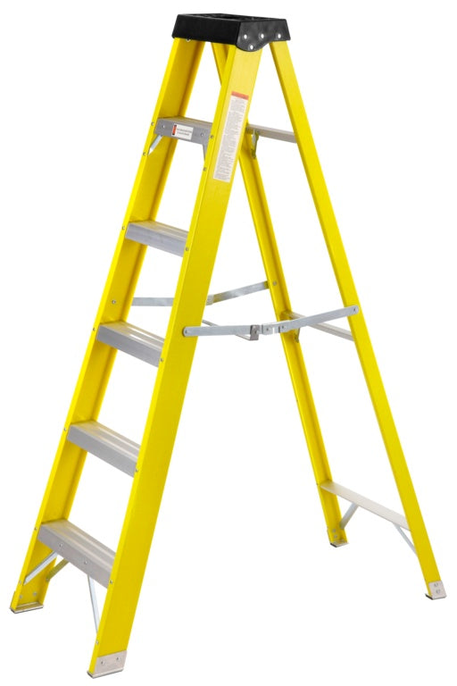 Fibreglass Stepladder – 6 Tread, Non-Conductive